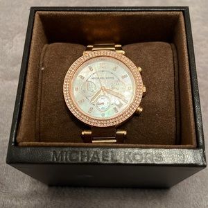 Michael Kors Rose Gold Watch